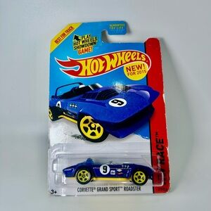 Hot Wheels 2015 HW Race CORVETTE C7.R Blue NEW 155/250 World Race Best for Track